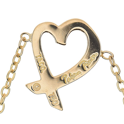 Tiffany 18K Yellow Gold Mini Paloma Picasso Loving Heart Pendant Necklace 4 of 7