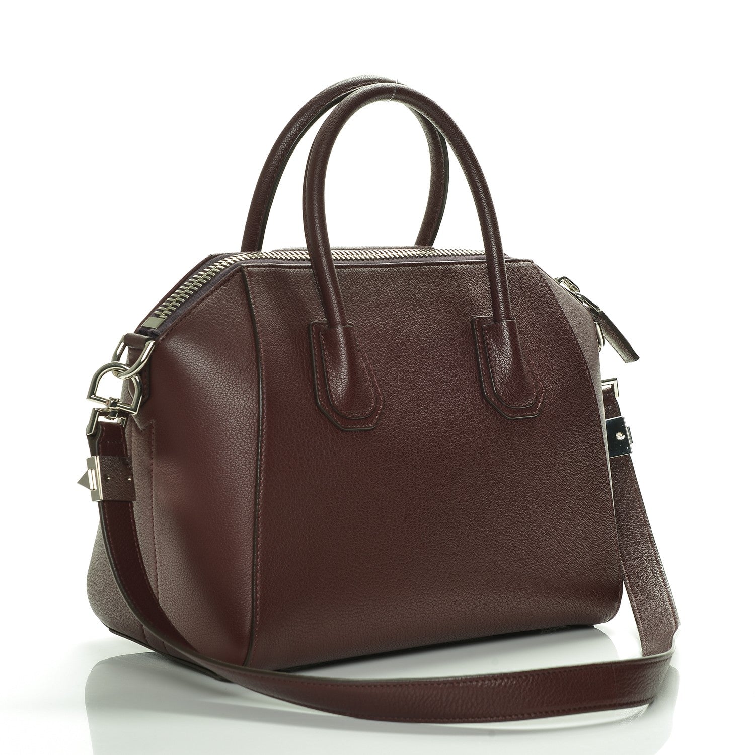 Givenchy Sugar Goatskin Small Antigona Oxblood 3 of 7