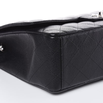 Chanel Caviar Quilted Maxi Single Flap Black 8 of 10