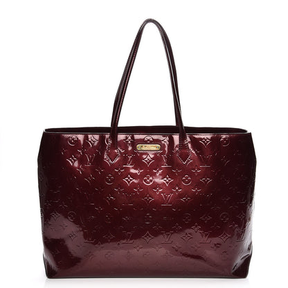 Louis Vuitton Vernis Wilshire GM Rouge Fauviste 1 of 25