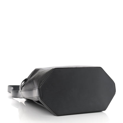 Louis Vuitton Epi Sac D'Epaule GM Black 5 of 11