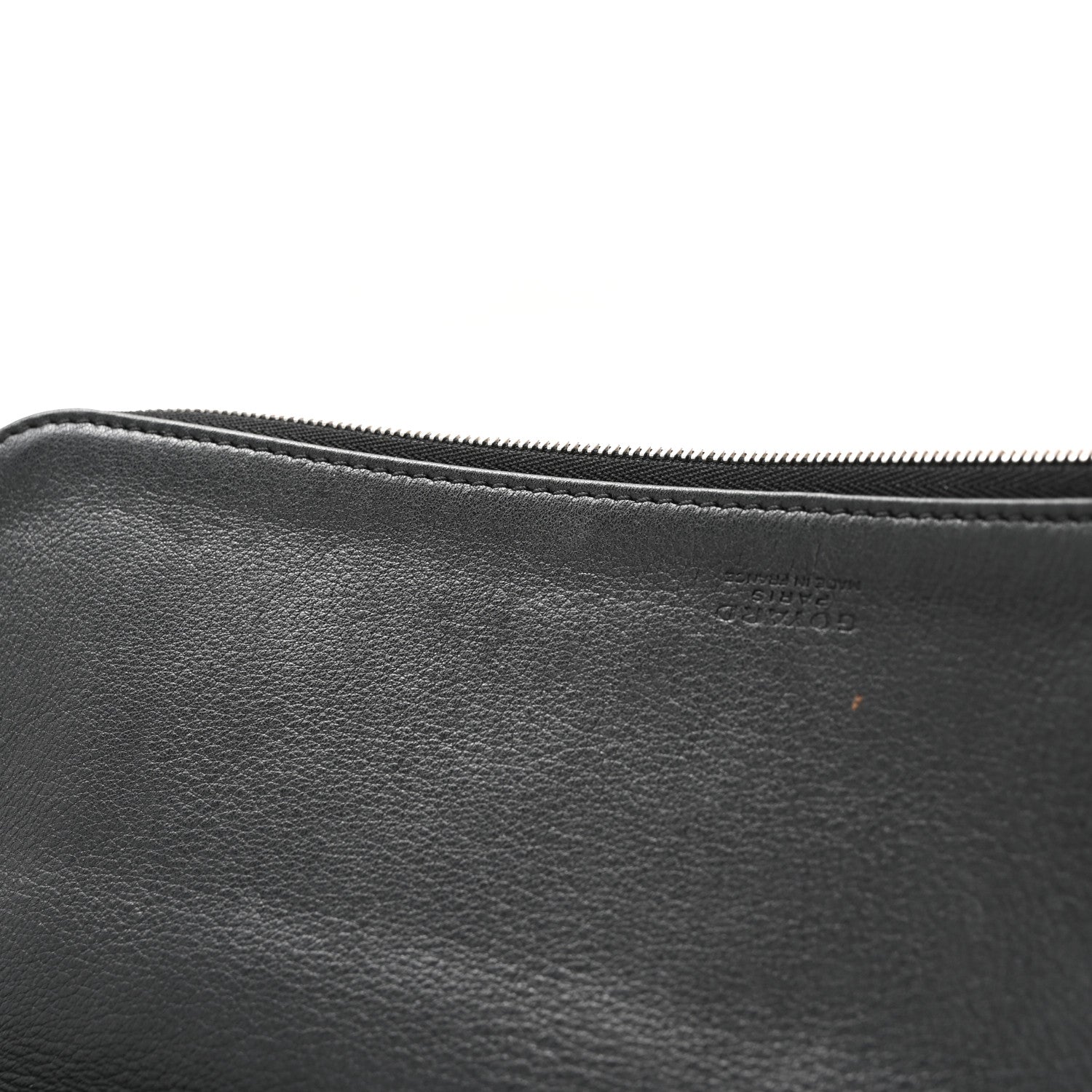 Goyard Goyardine Sainte Marie Soft Clutch Black 14 of 15