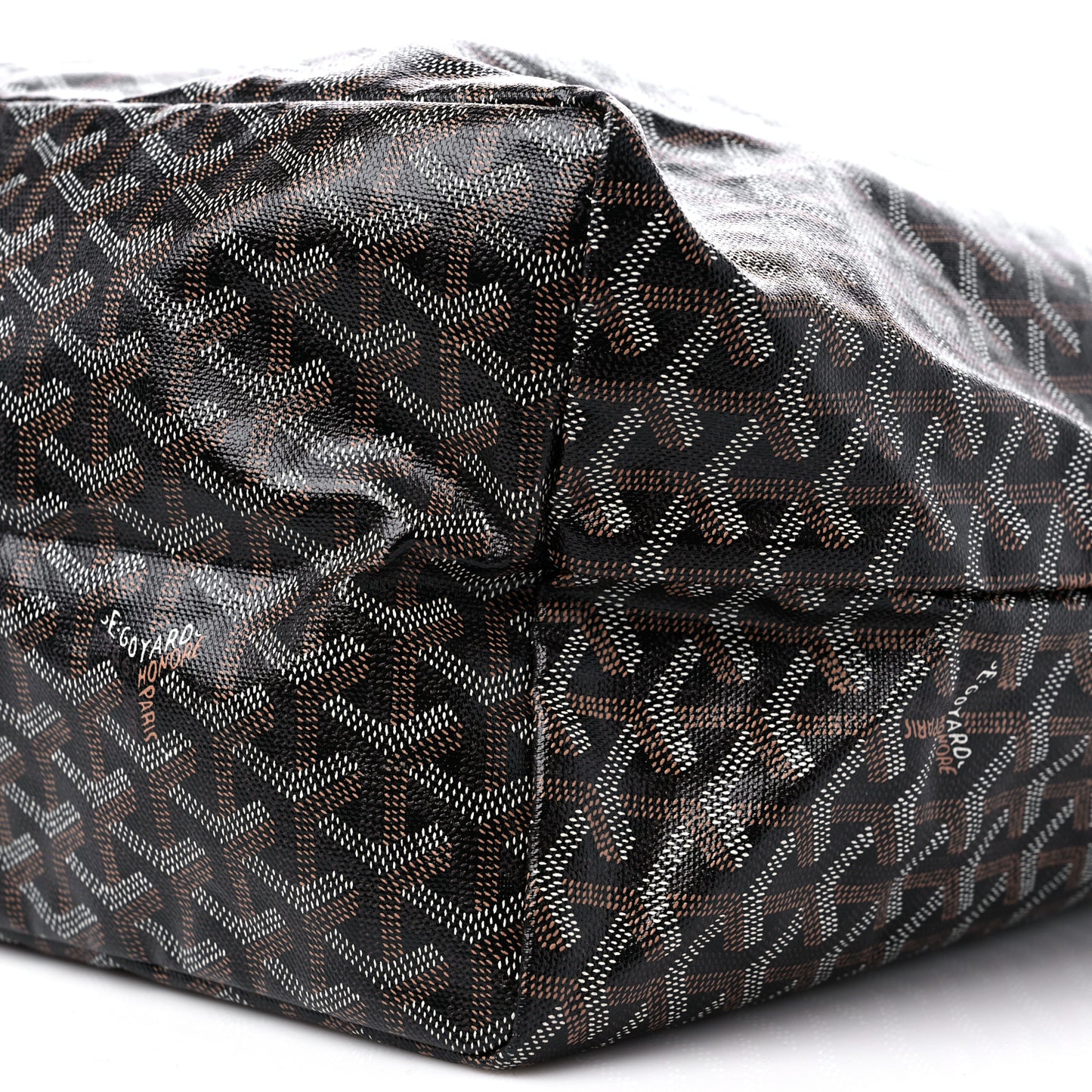 Goyardine Saint Louis GM Black Gold