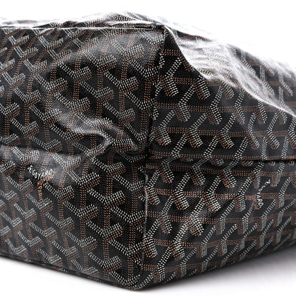 Goyard Goyardine Saint Louis GM Black Gold 10 of 11