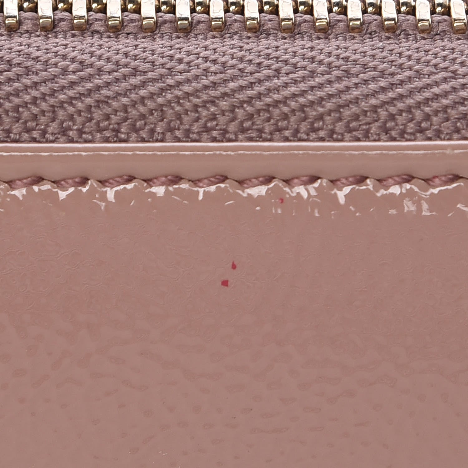 Gucci Patent Soho Zip Around Wallet Dark Cipria 10 of 12