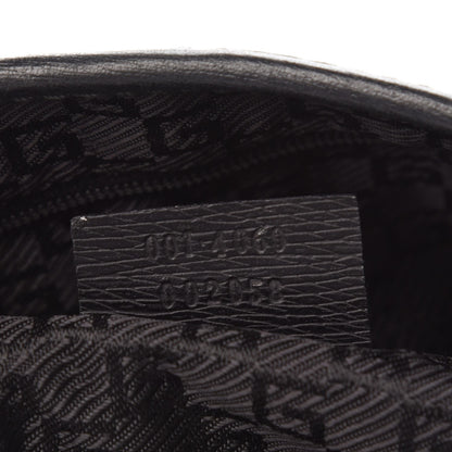 Gucci Calfskin Lobster Clasp Lock Jackie O Hobo Black 7 of 9