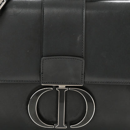 Christian Dior 30 Montaigne Flap Bag Black 7 of 12