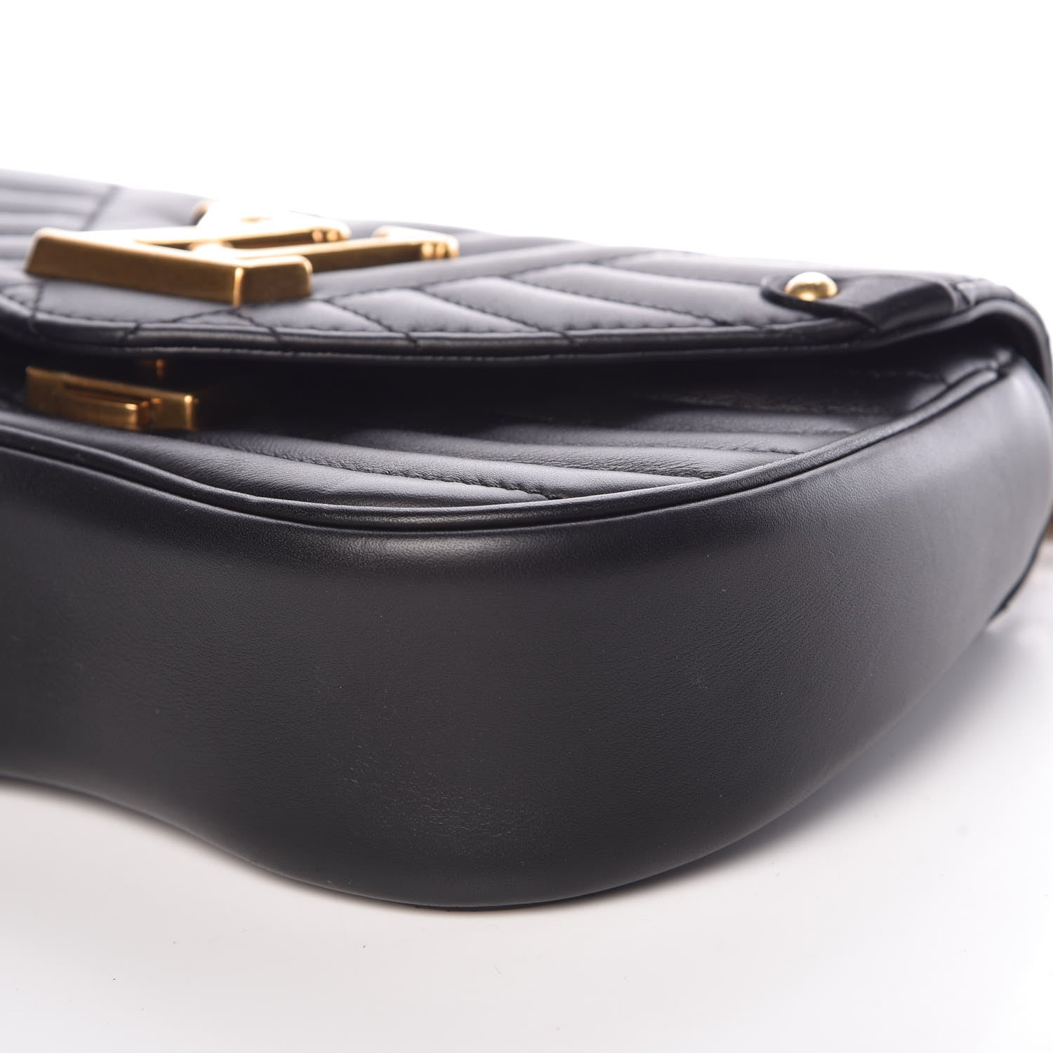 Louis Vuitton Calfskin New Wave Chain PM Black 10 of 11