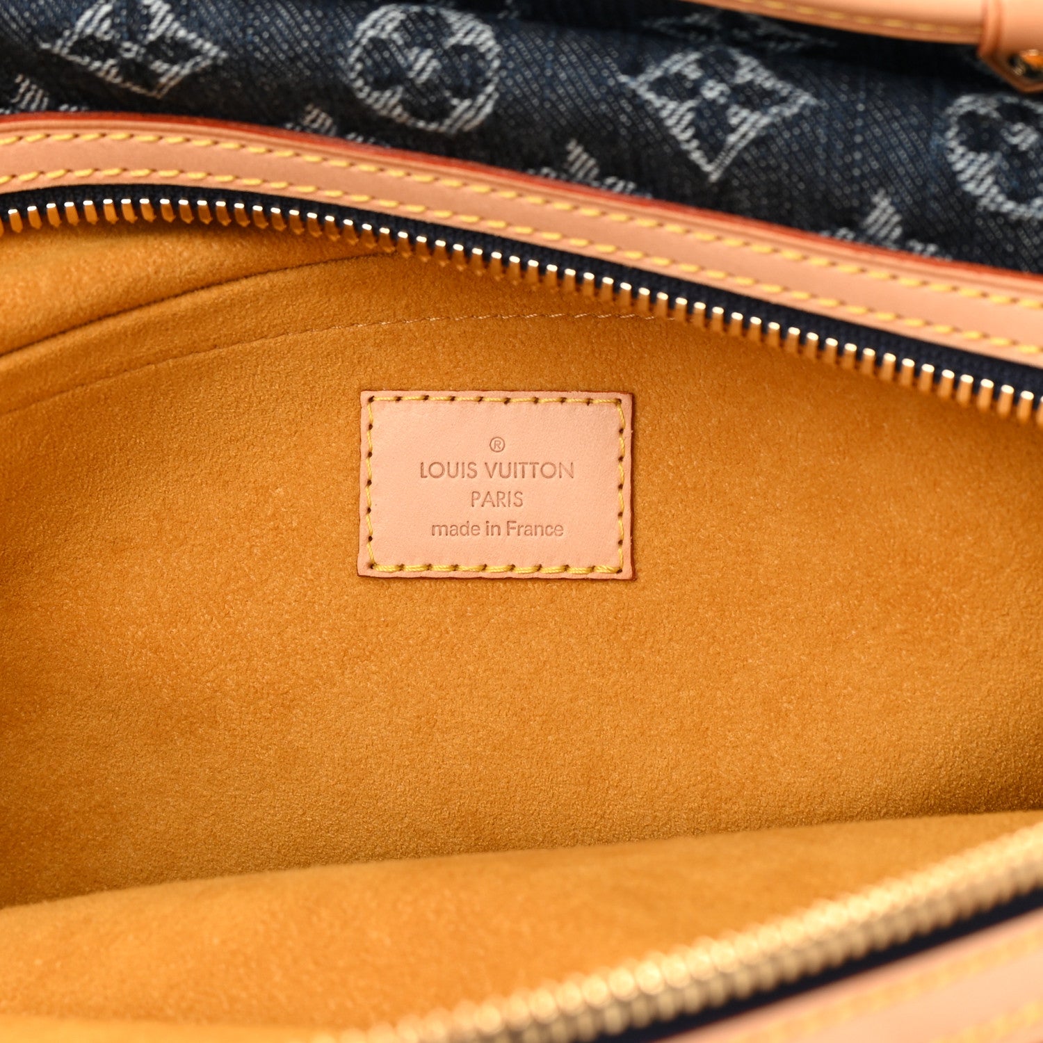 Louis Vuitton Denim Raye Cabas GM 8 of 15