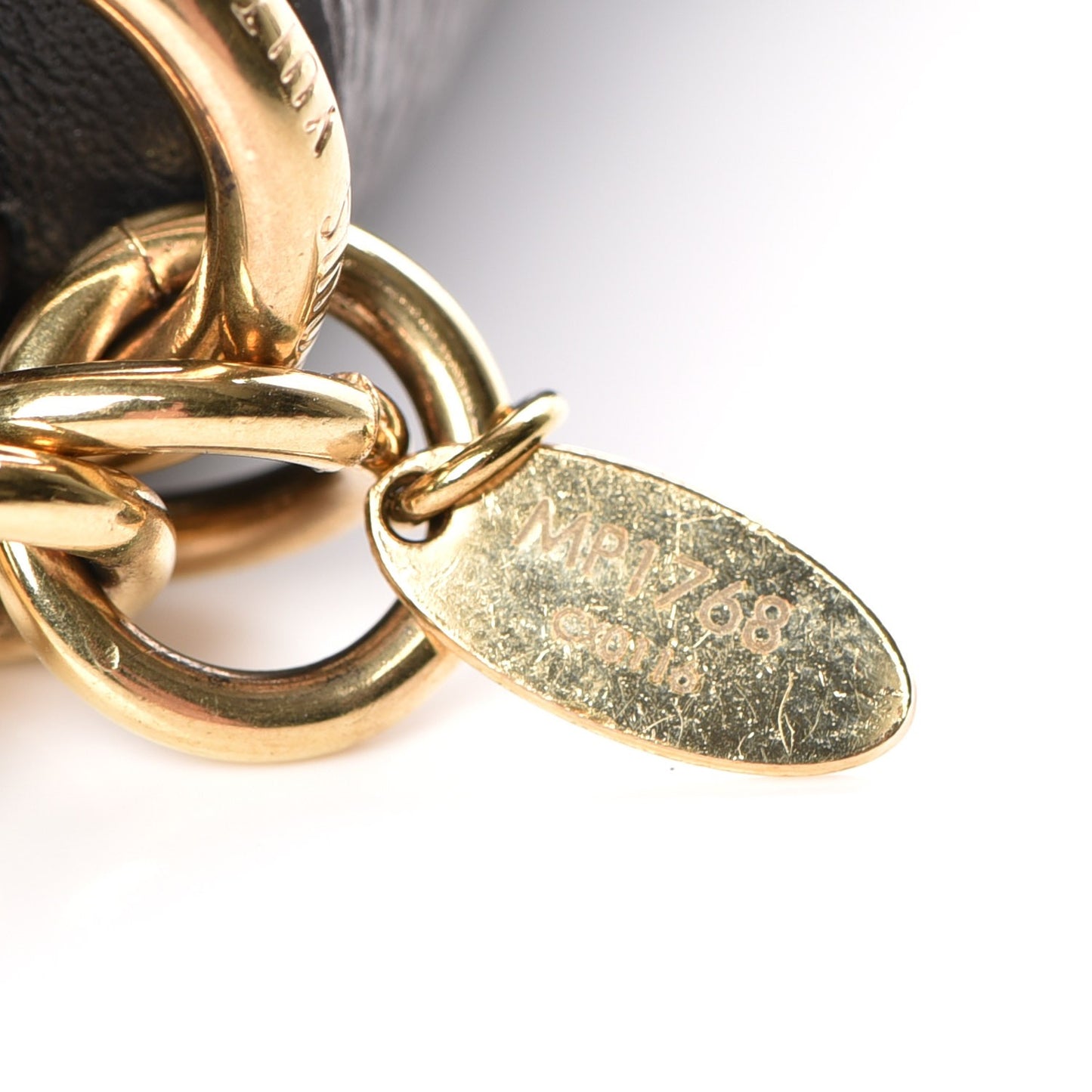 Monogram Tassel Bag Charm