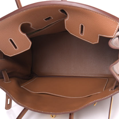 Hermes Togo Birkin 35 Gold 5 of 11