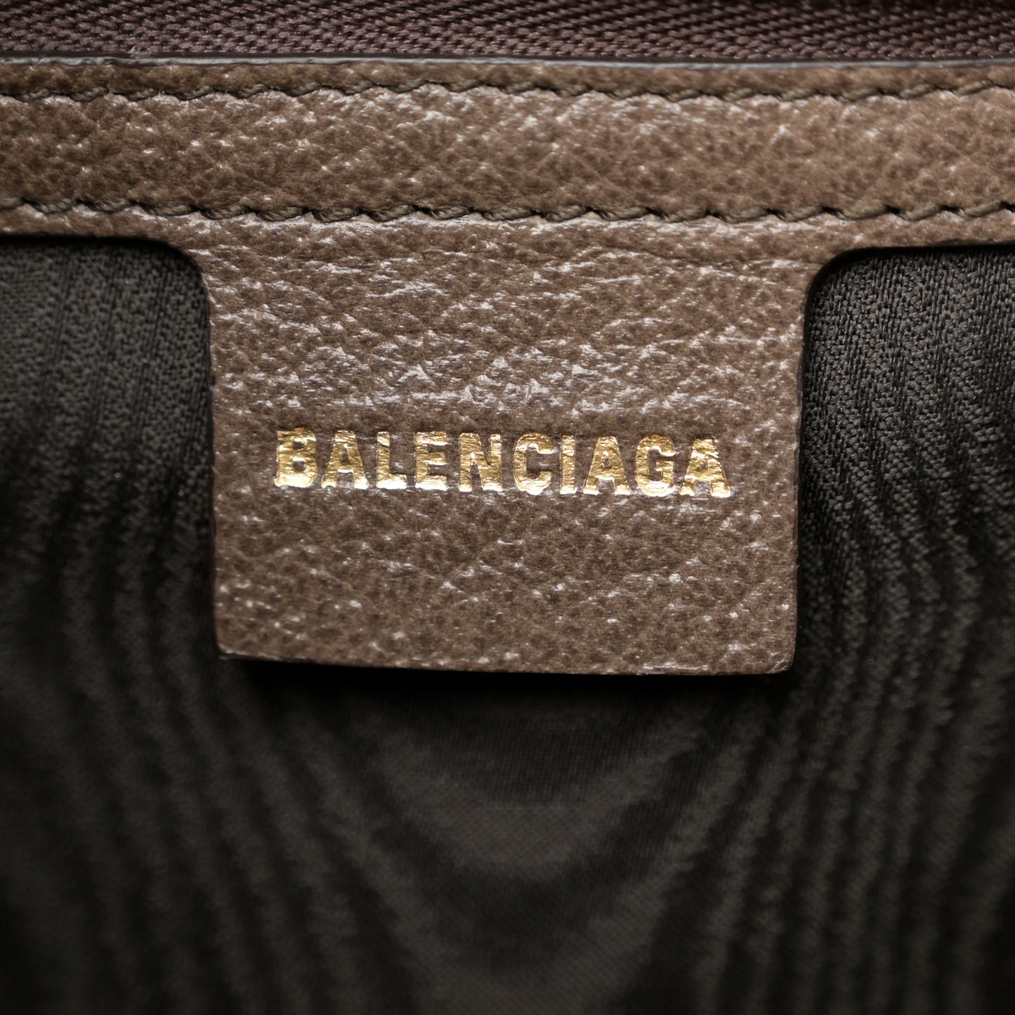 X BALENCIAGA BB Supreme Monogram Web Small Ophidia Shoulder Bag Beige New Acero