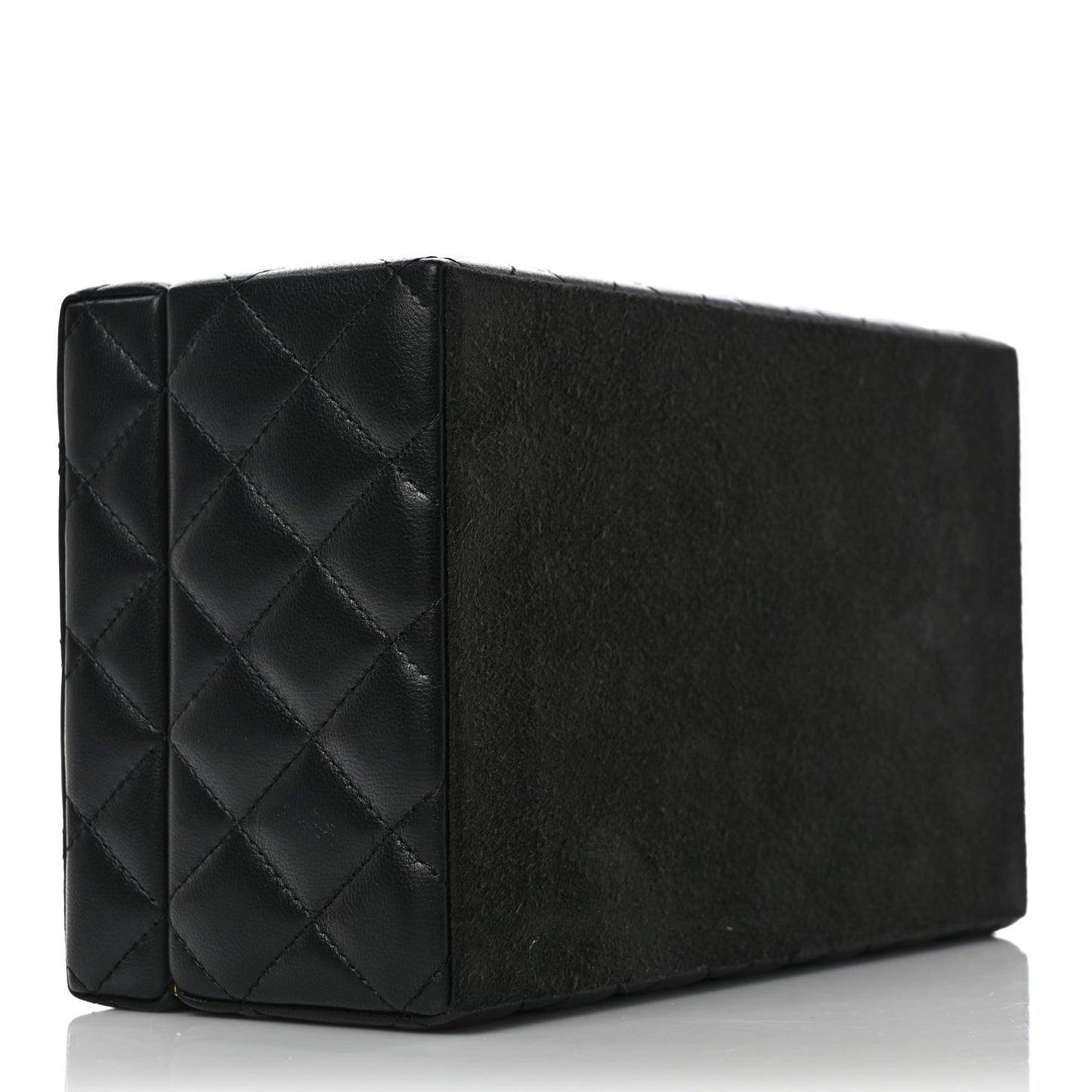 Lambskin Small Jewelry Box Black