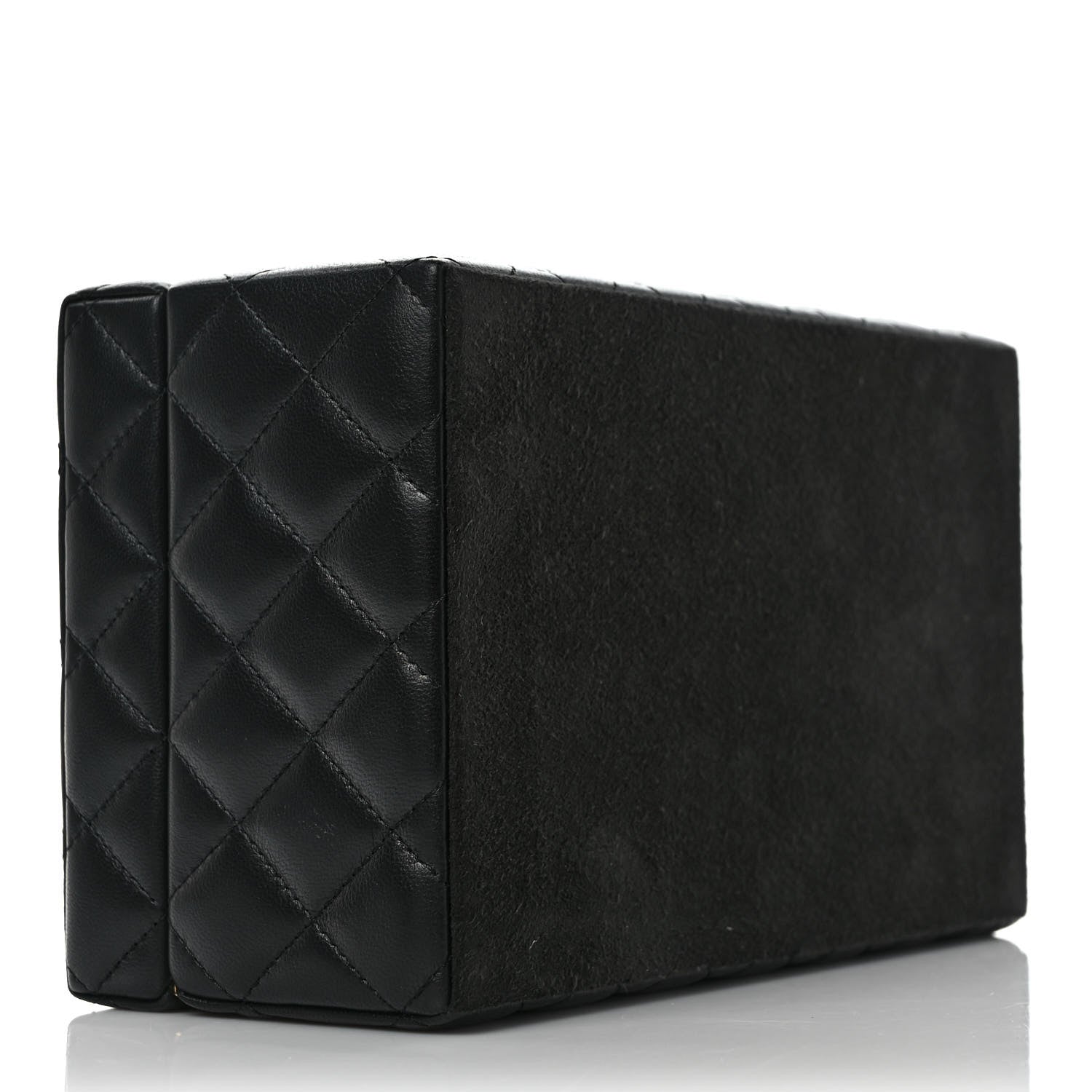 Chanel Lambskin Small Jewelry Box Black 4 of 7