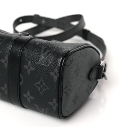 Louis Vuitton Reverse Monogram Eclipse Keepall XS Black 8 of 8