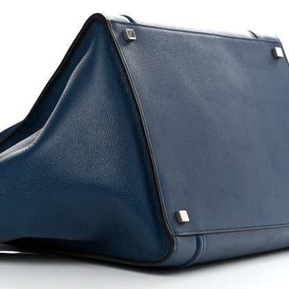 Celine Grained Calfskin Medium Phantom Luggage Deepsea 9 of 15