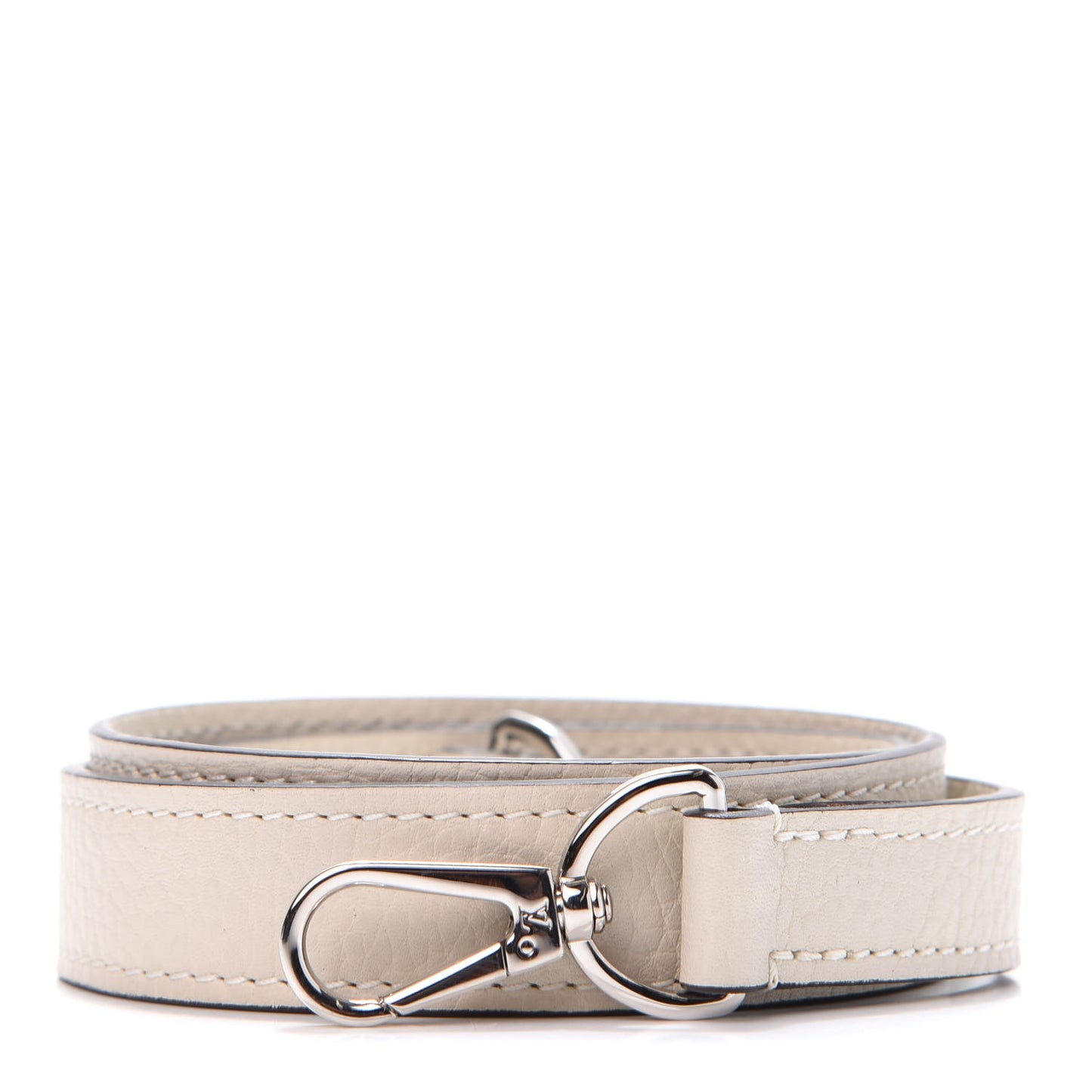 Calfskin Montaigne Shoulder Strap Neige