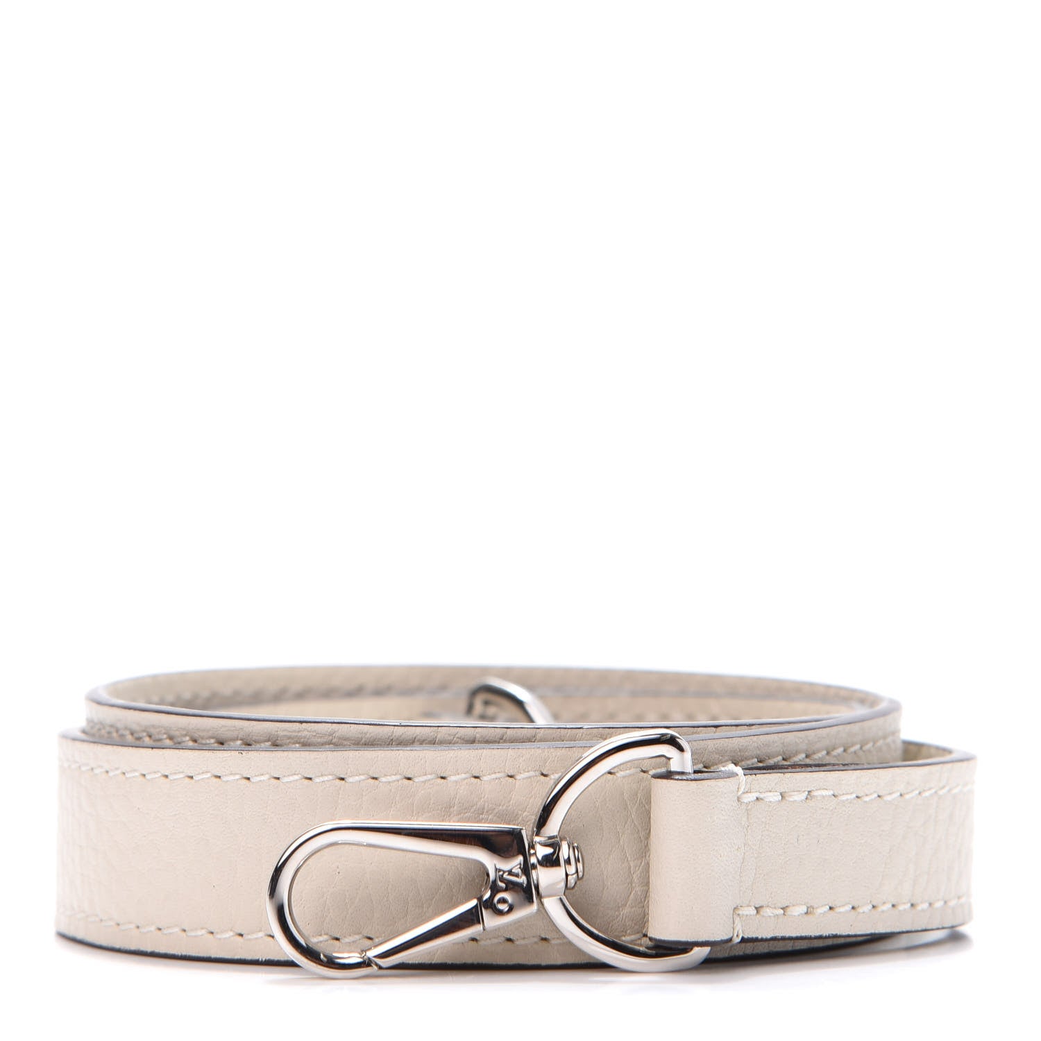 Louis Vuitton Calfskin Montaigne Shoulder Strap Neige 1 of 5