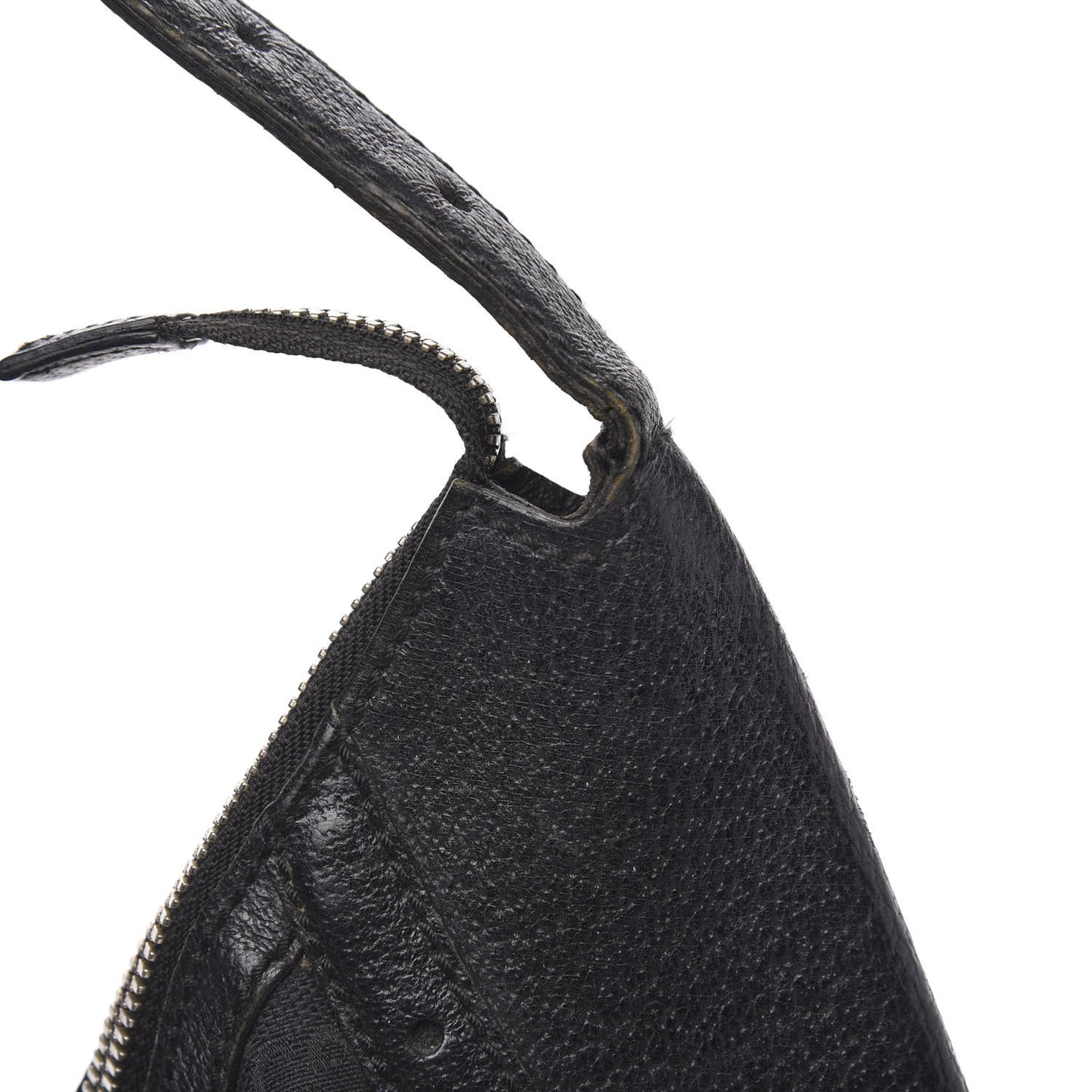 Monogram Glam Hobo Black