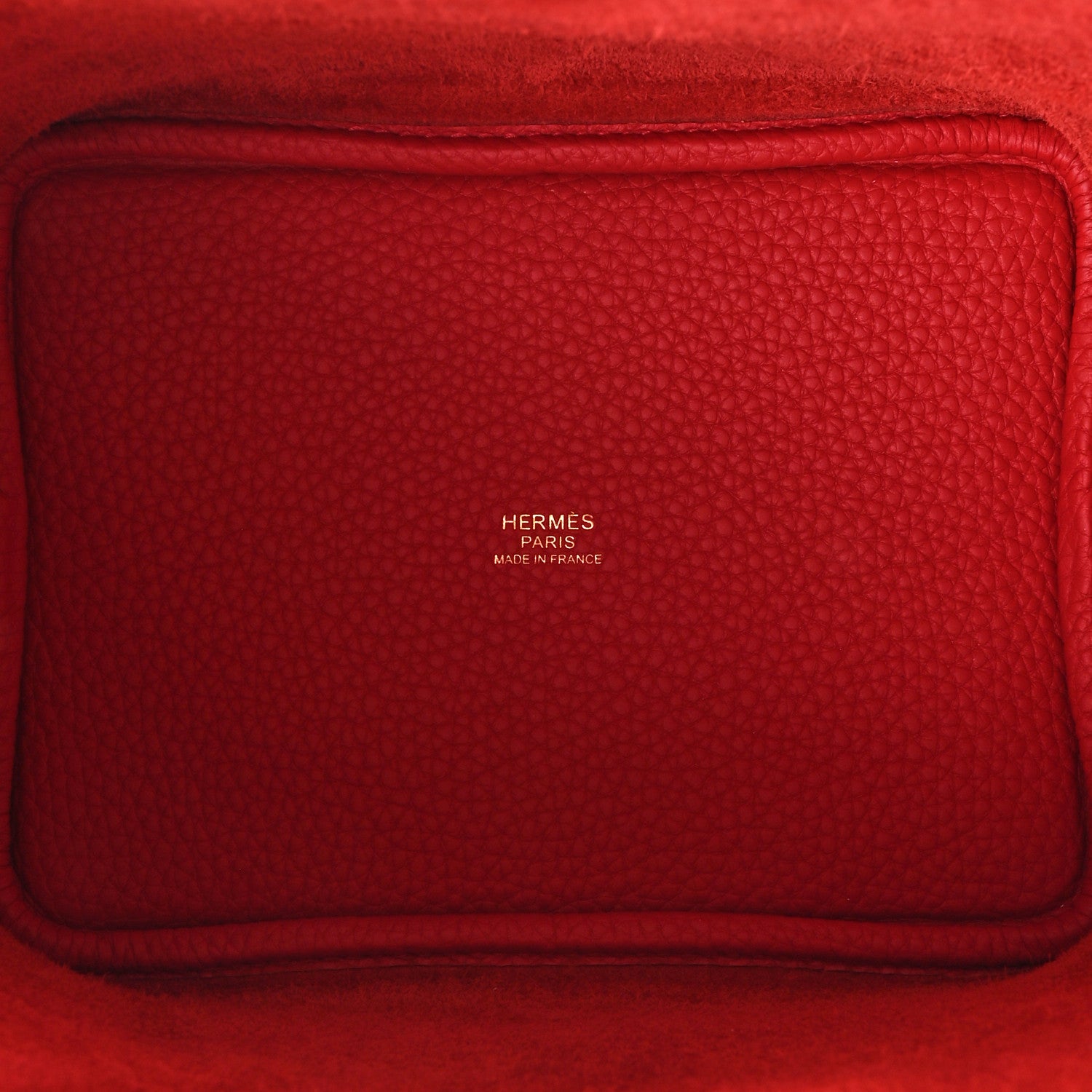 Hermes Taurillon Clemence Picotin Lock 18 PM Rouge Casaque 5 of 13