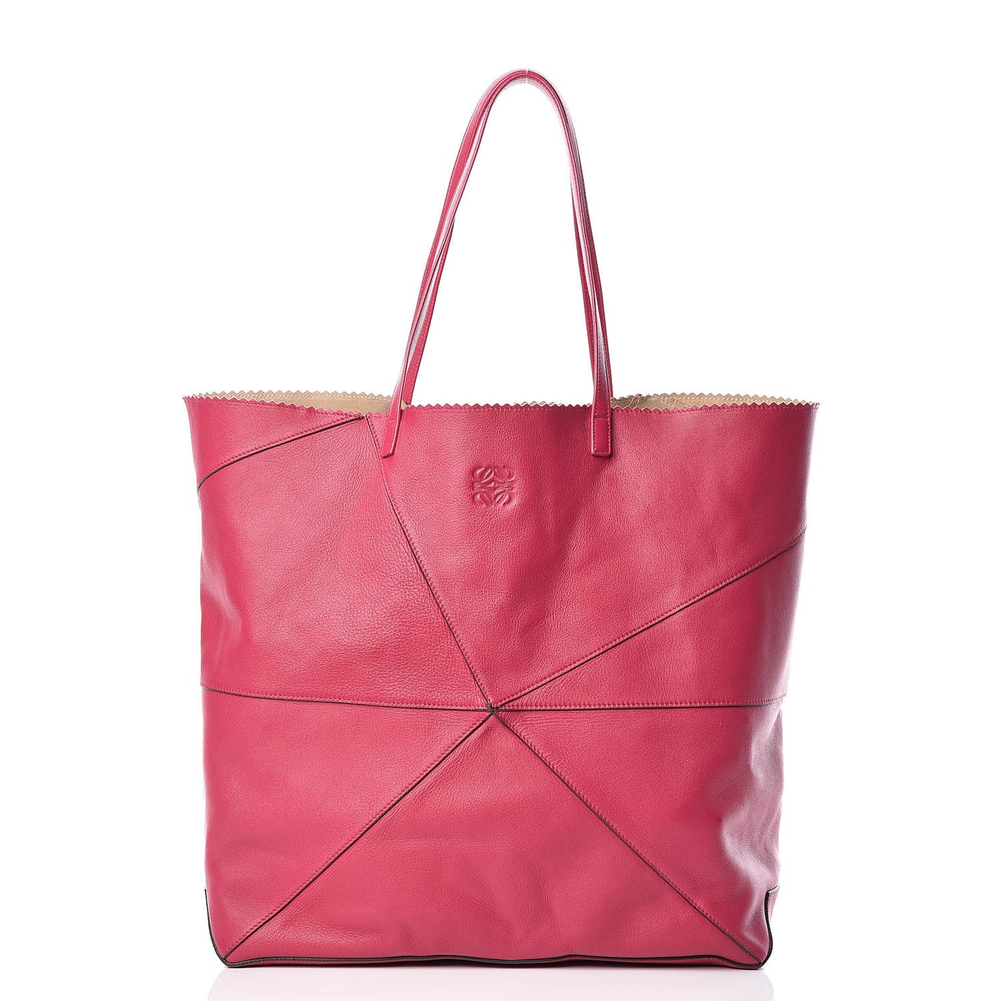 Nappa Lia Origami Tote Pink