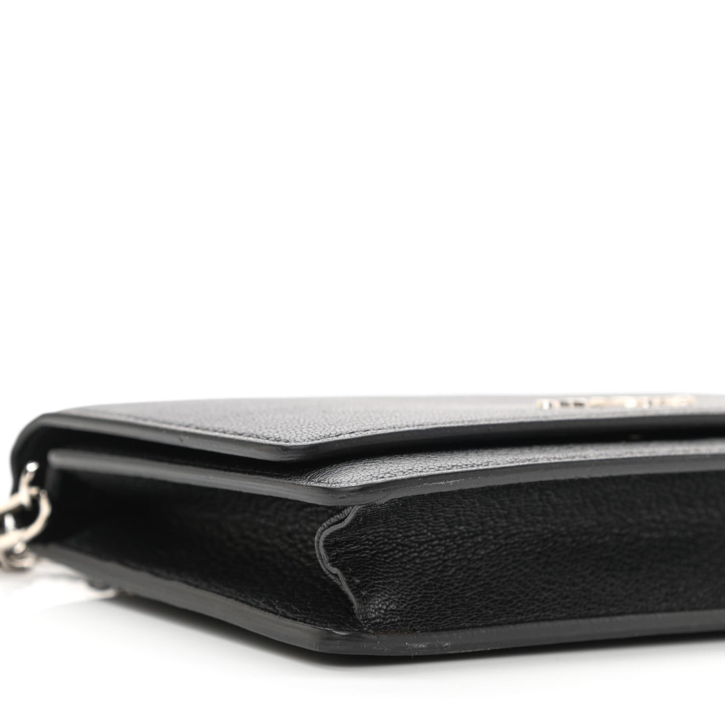 Sugar Goatskin Pandora Chain Wallet Black