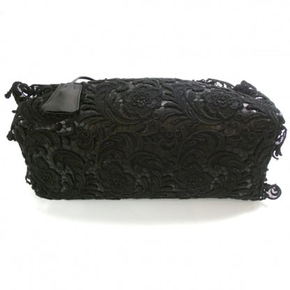 Prada Lace Pizzo S Bowler Black 4 of 9