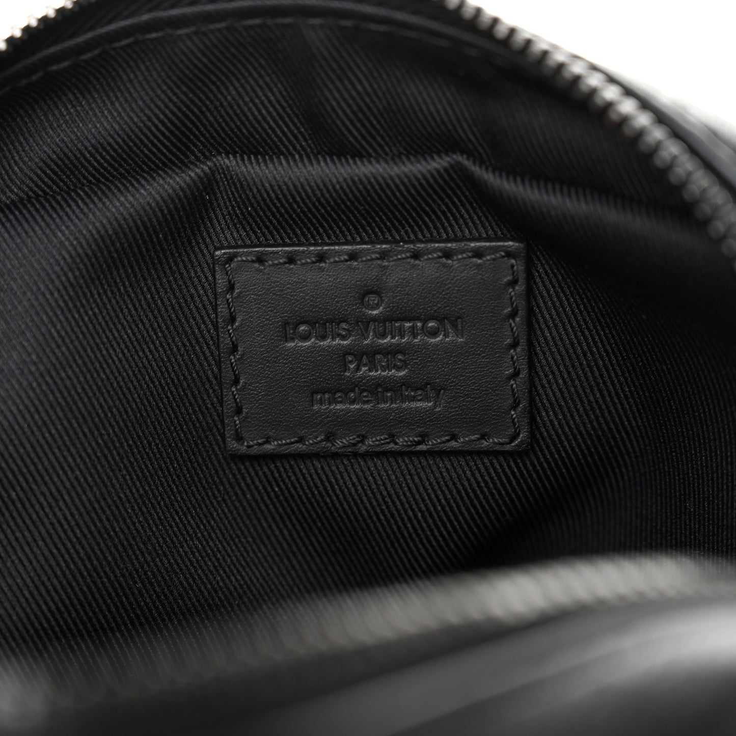 Calfskin Monogram Shadow Danube PM Black