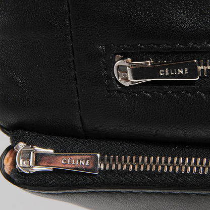 Celine Lambskin Roll Clutch Black 8 of 8