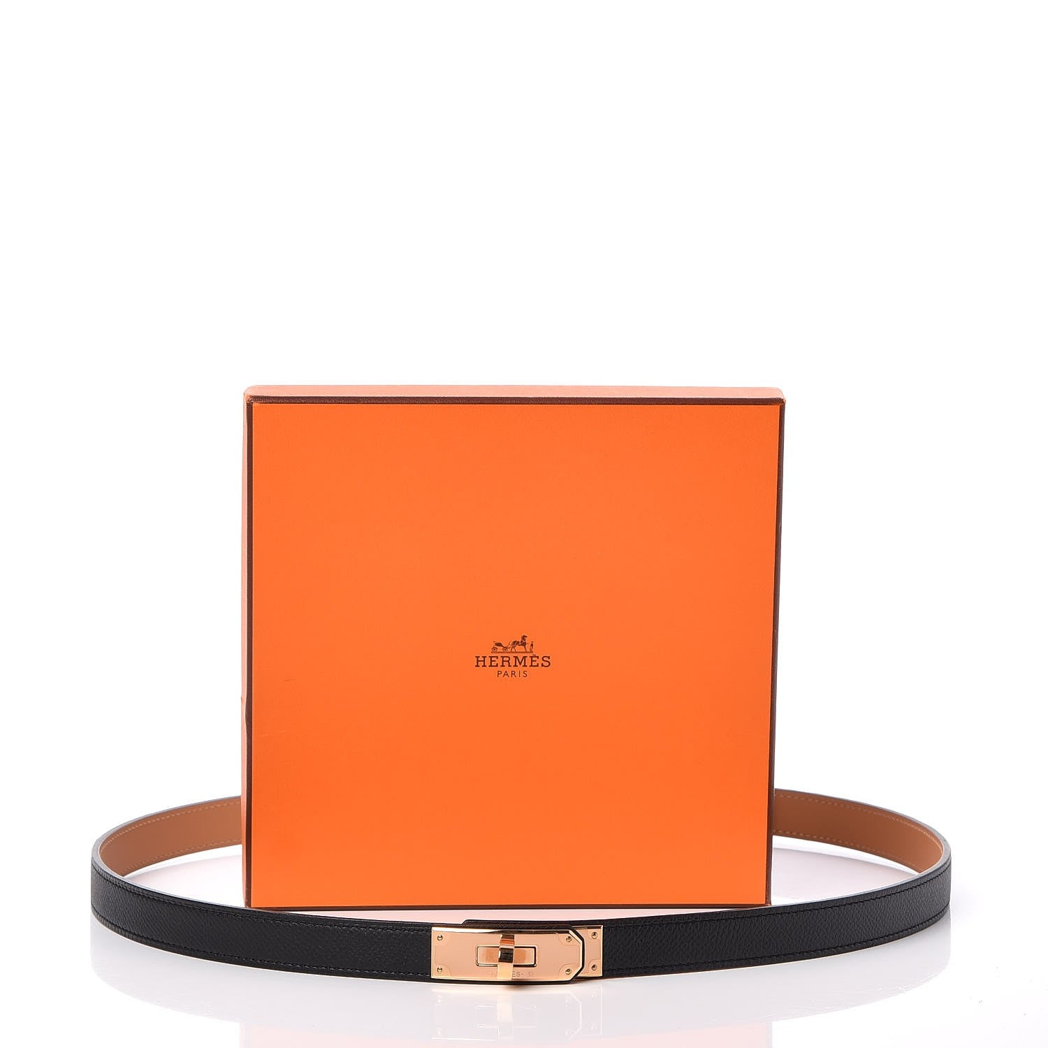 Hermes Epsom Kelly Belt Black 6 of 6