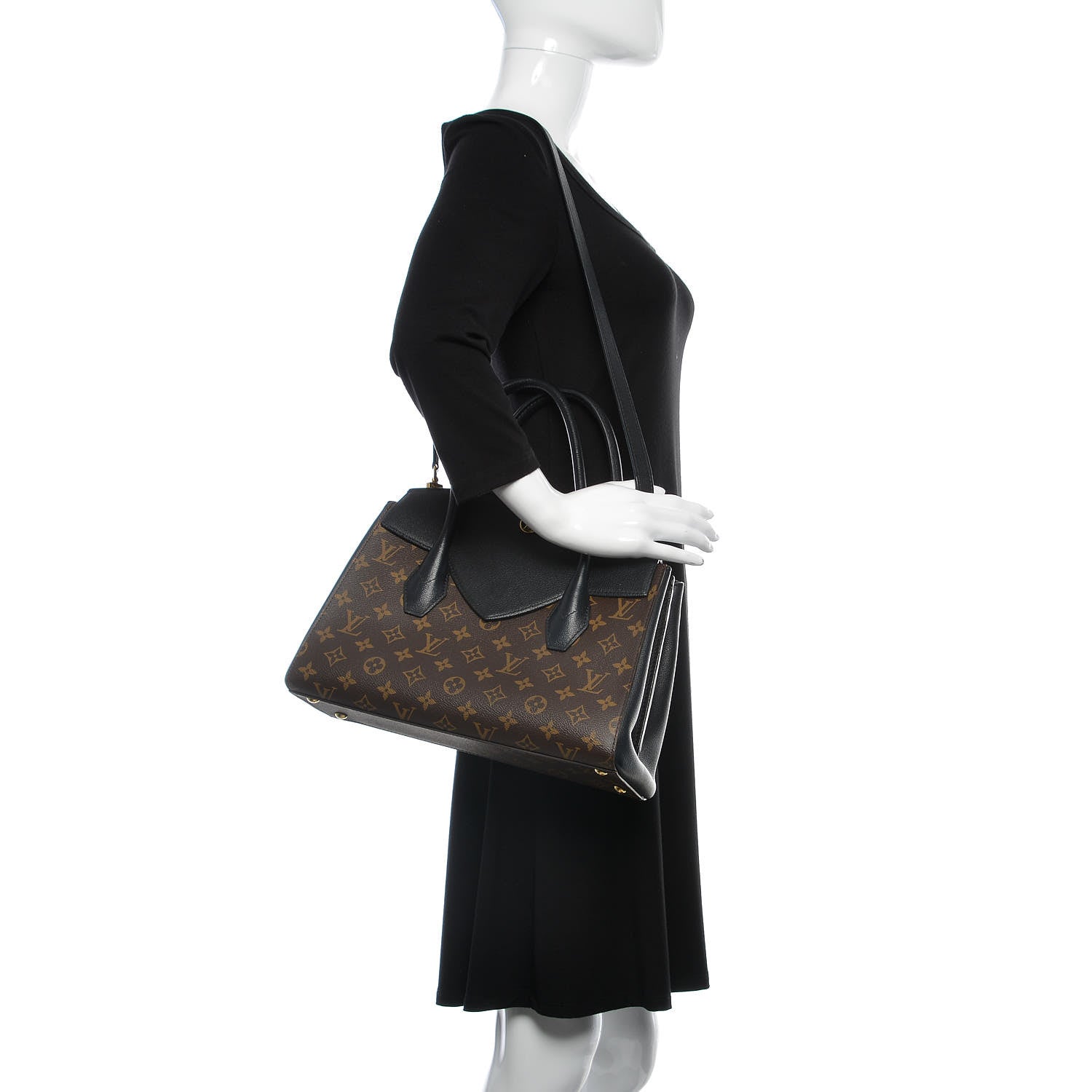 Louis Vuitton Monogram Florine Black 3 of 11