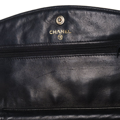 Chanel Caviar Timeless CC Wallet On Chain WOC Black 12 of 18