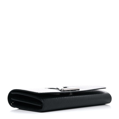 Louis Vuitton Epi Twist Wallet Black 4 of 7