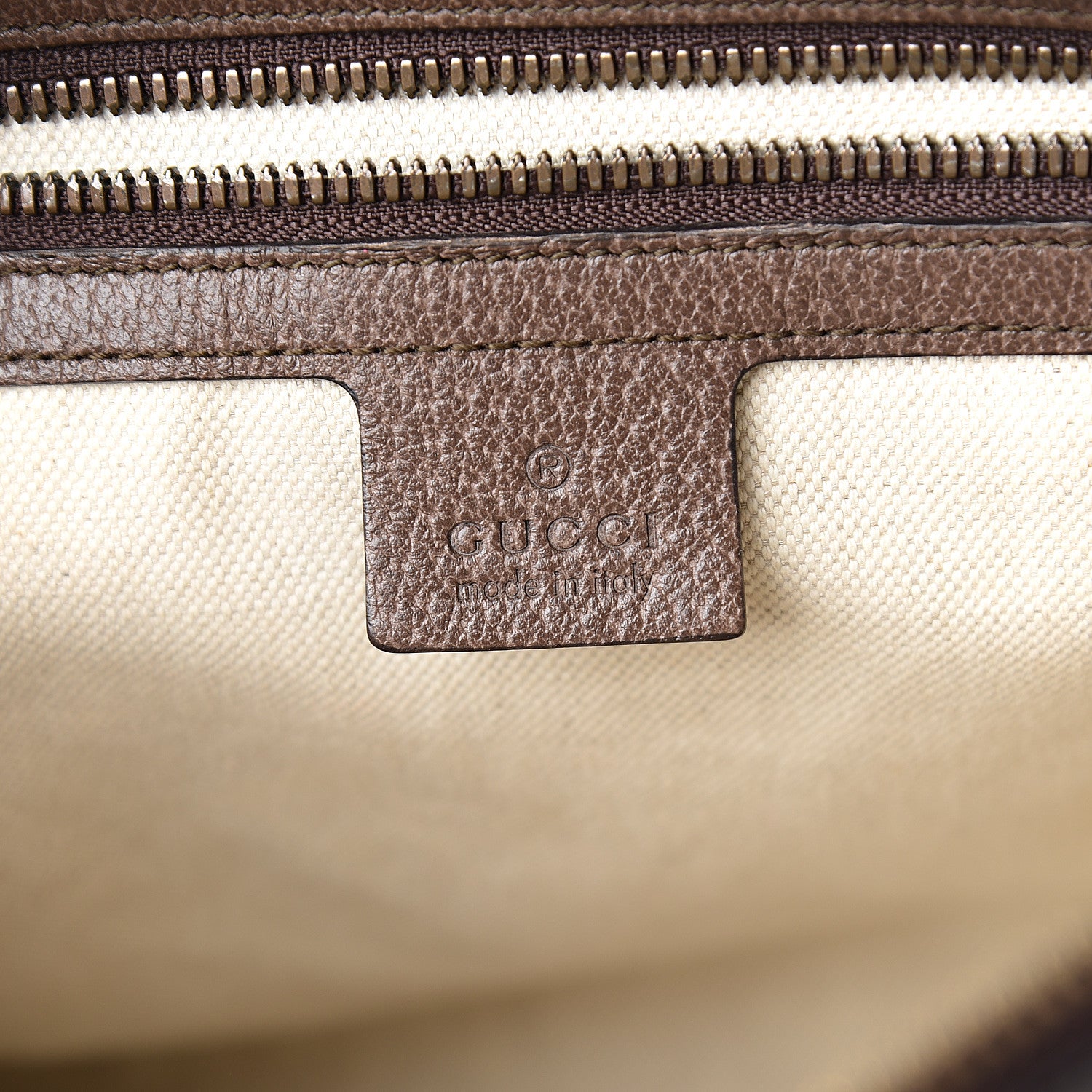 Gucci GG Supreme Monogram Web Small Ophidia Messenger Bag Brown 5 of 9