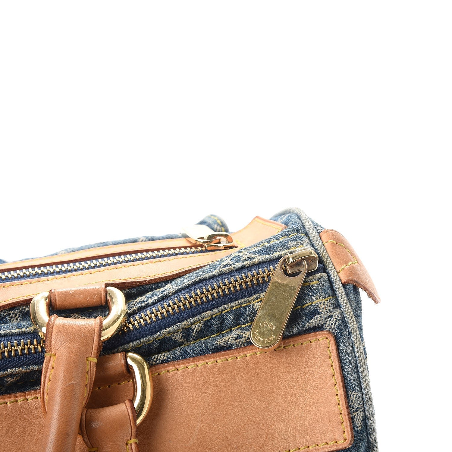 Louis Vuitton Monogram Denim Neo Speedy Blue 15 of 17