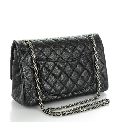 Chanel Caviar Quilted 2.55 Reissue 226 Flap Black 3 of 7