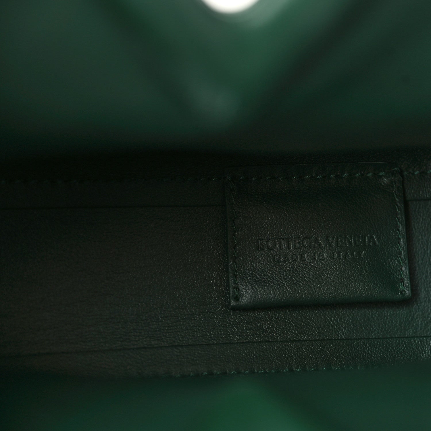 Bottega Veneta Calfskin Small The Point Triangle Bag Raintree 6 of 8