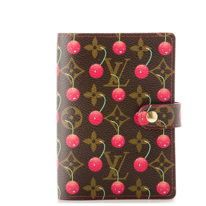 Louis Vuitton Monogram Cerises Small Ring Agenda Cover 1 of 6