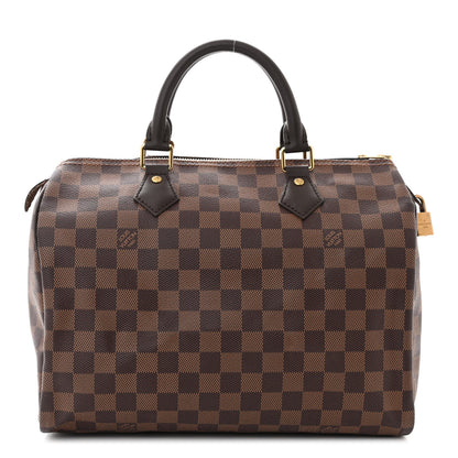 Louis Vuitton Damier Ebene Speedy 30 1 of 11
