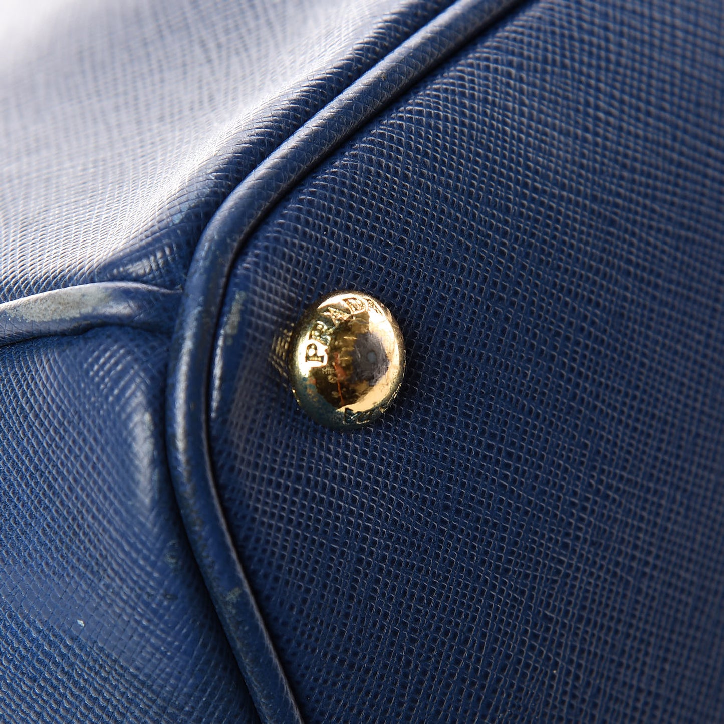 Saffiano Lux Large Tote Bluette