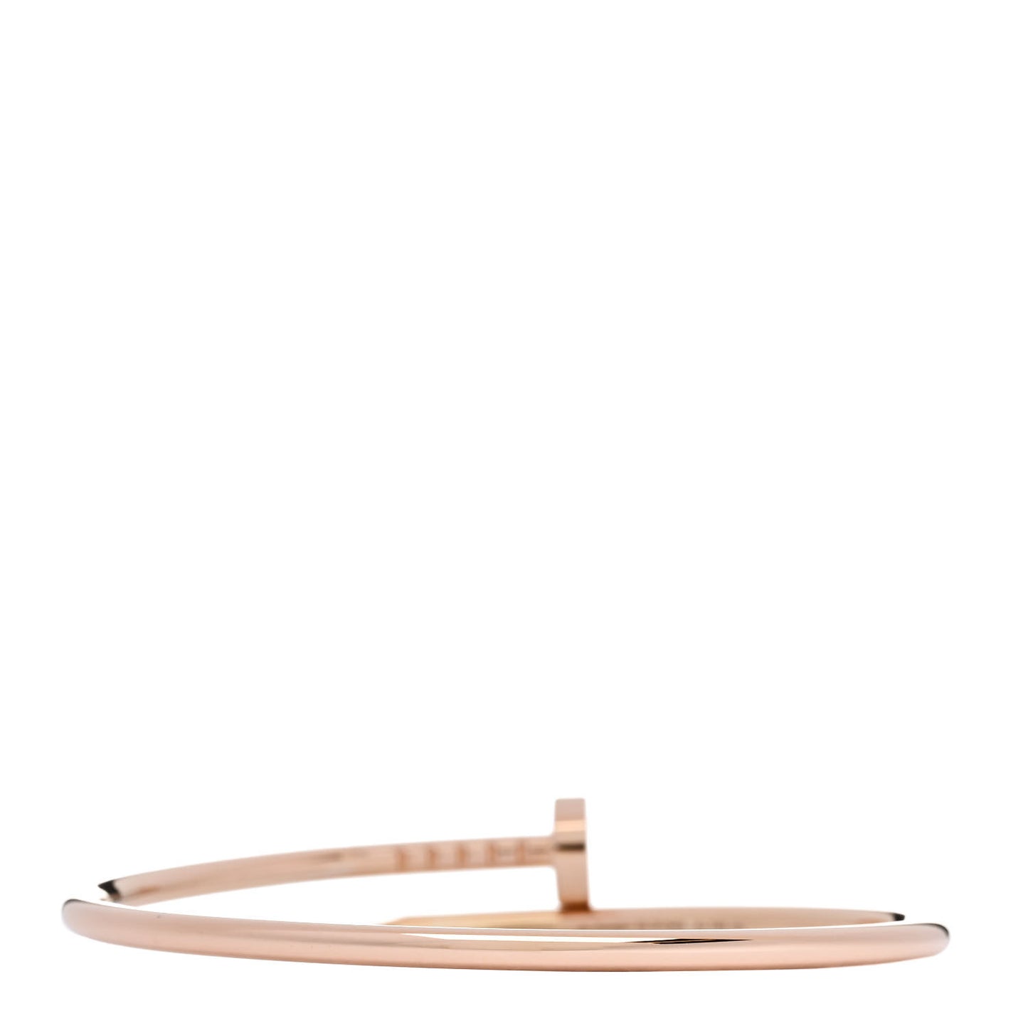 18K Pink Gold Small Juste Un Clou Bracelet 15