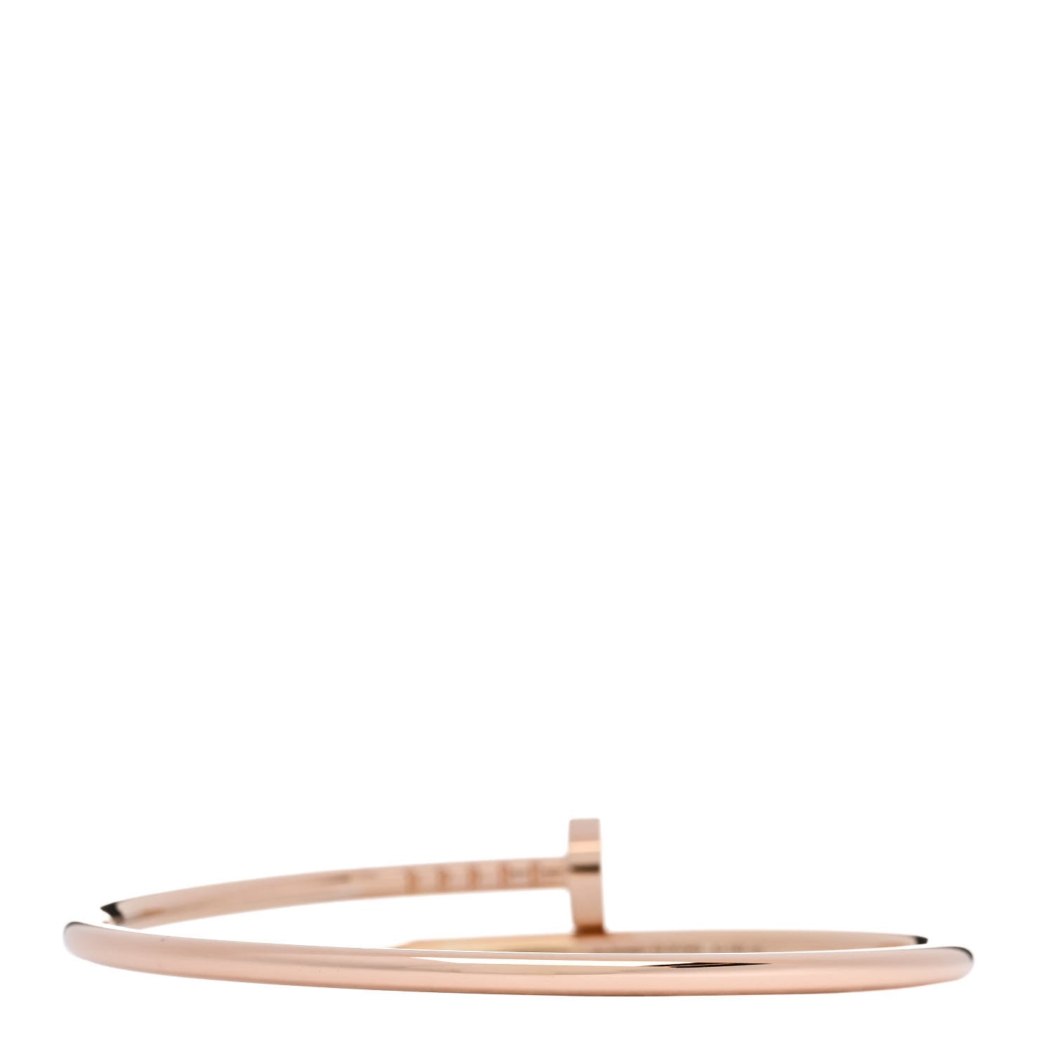 Cartier 18K Pink Gold Small Juste Un Clou Bracelet 15 2 of 5