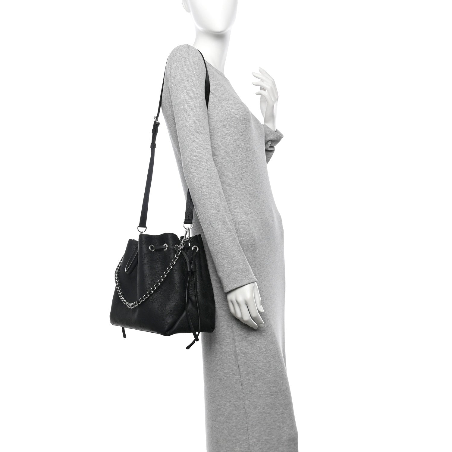 Louis Vuitton Mahina Bella Tote Black 2 of 9
