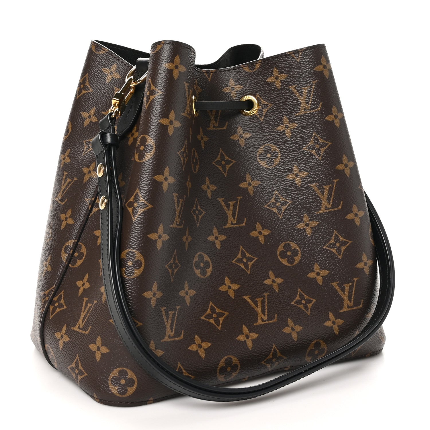 Louis Vuitton Monogram Neonoe MM Black 3 of 11