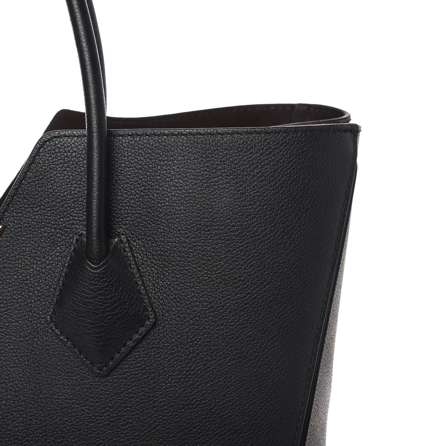 Calfskin Monogram Kimono Tote Black