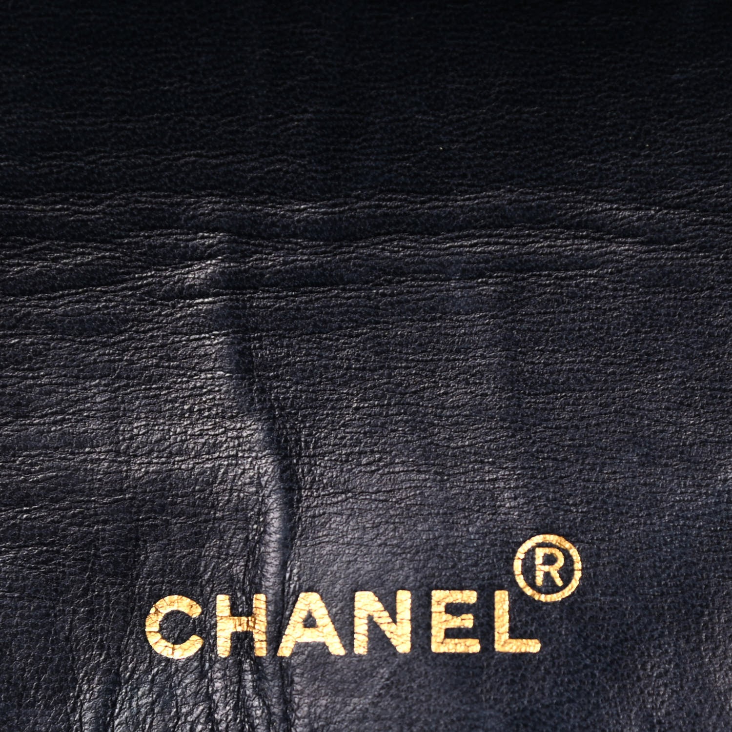Chanel Lambskin Quilted Medium Single Flap Navy 8 of 13