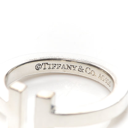 Tiffany Sterling Silver T Square Ring 51 5.75 4 of 6