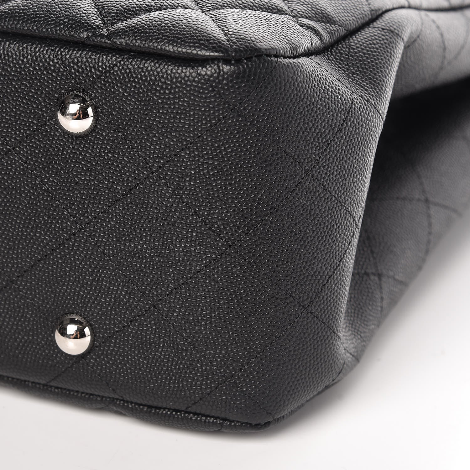 Chanel Caviar Quilted Large Shopping Tote Black 9 of 10
