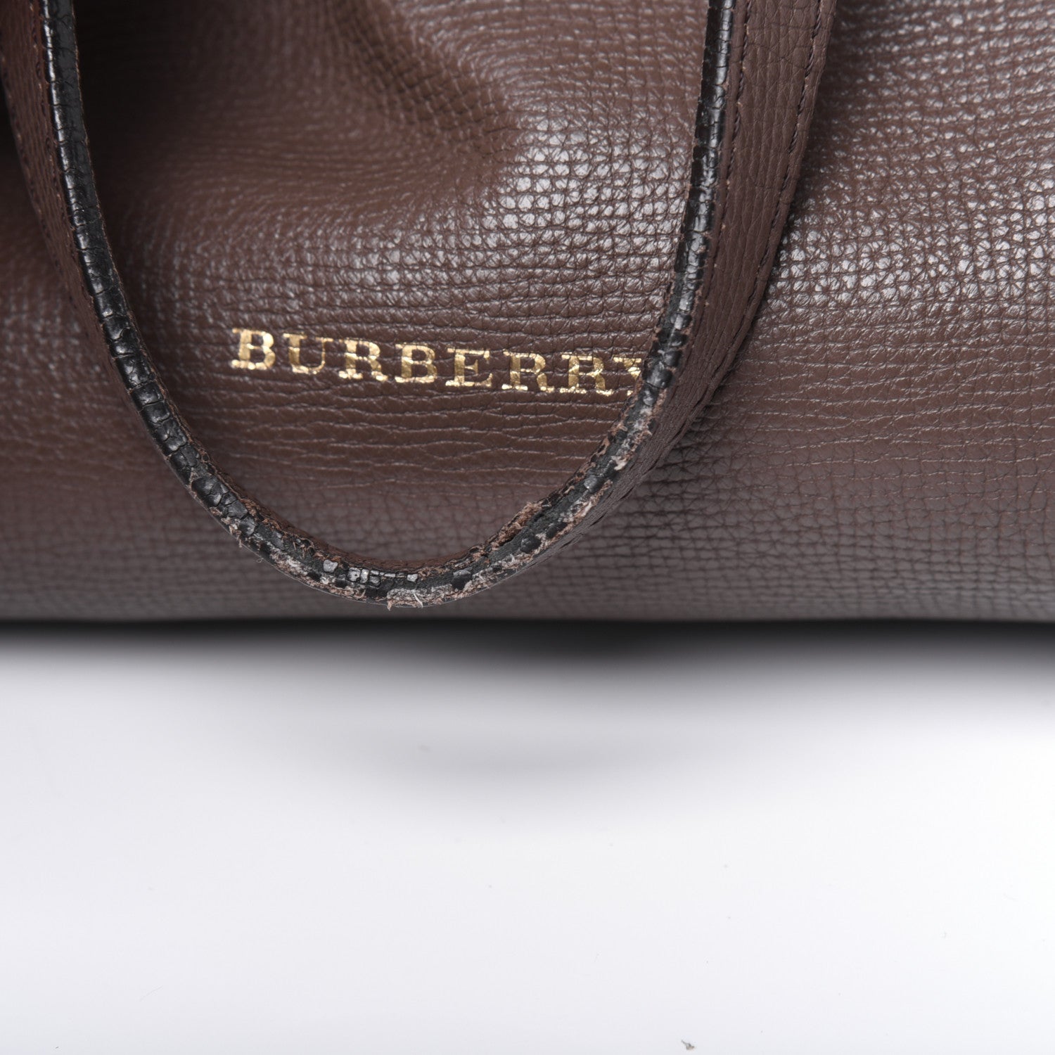 Burberry Grainy Calfskin House Check Mason Diaper Tote 22 of 31