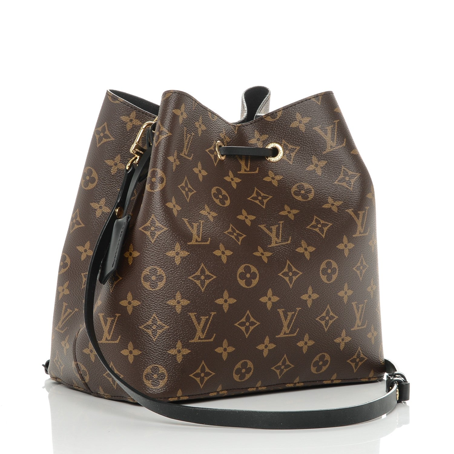 Louis Vuitton Monogram Neonoe MM Black 3 of 6